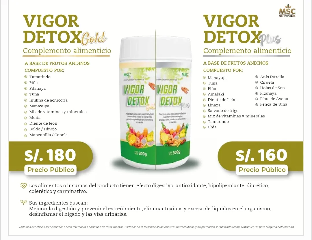 VIGOR DETOX Gold