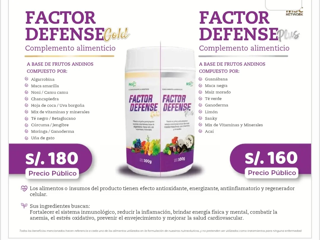 FACTOR DEFENSE Plus