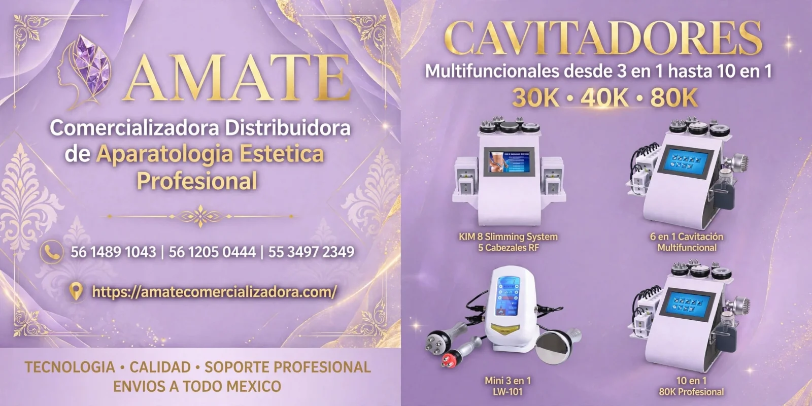 Portada de Amate Comercializadora