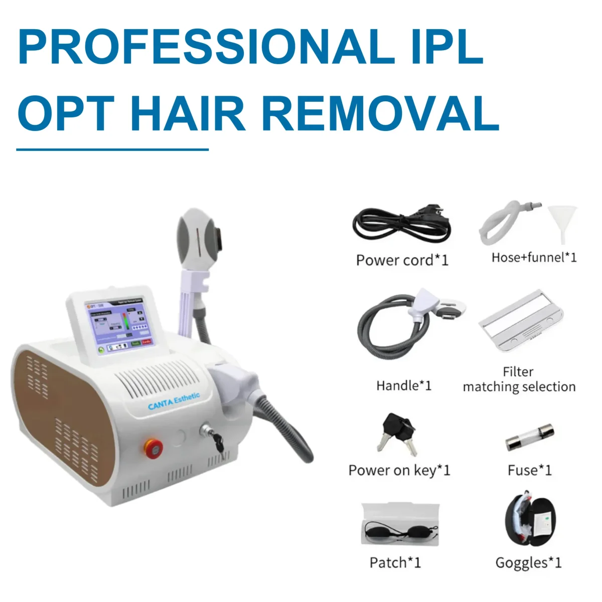IPL OPT SHR LUZ PULSADA