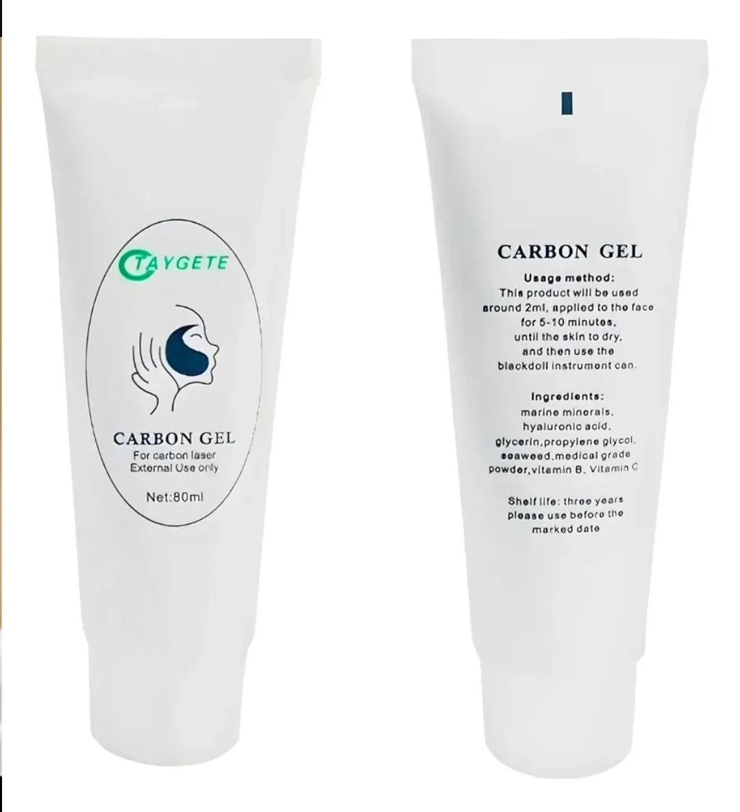 Mascarilla de carbón activado 80g