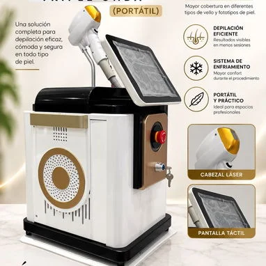 Laser tridiodo tecnología soprano 10B