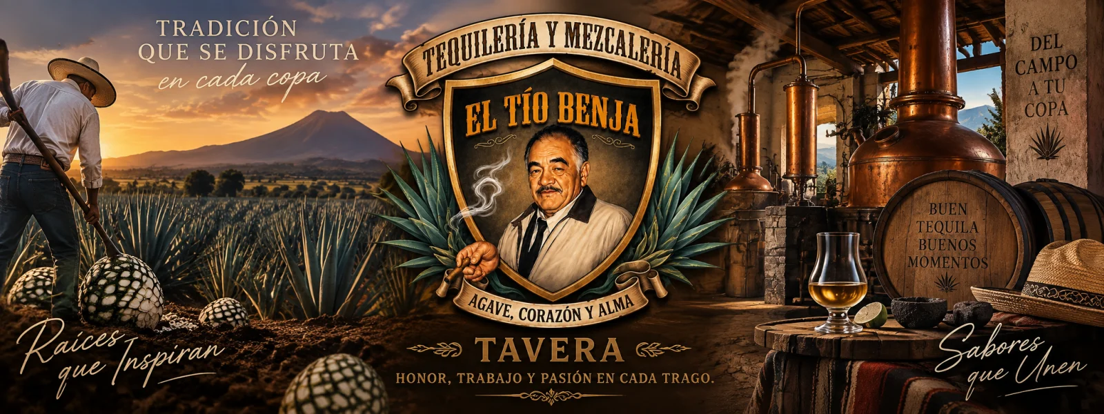 Portada de Tequileria y Mezcaleria El Tío Benja.