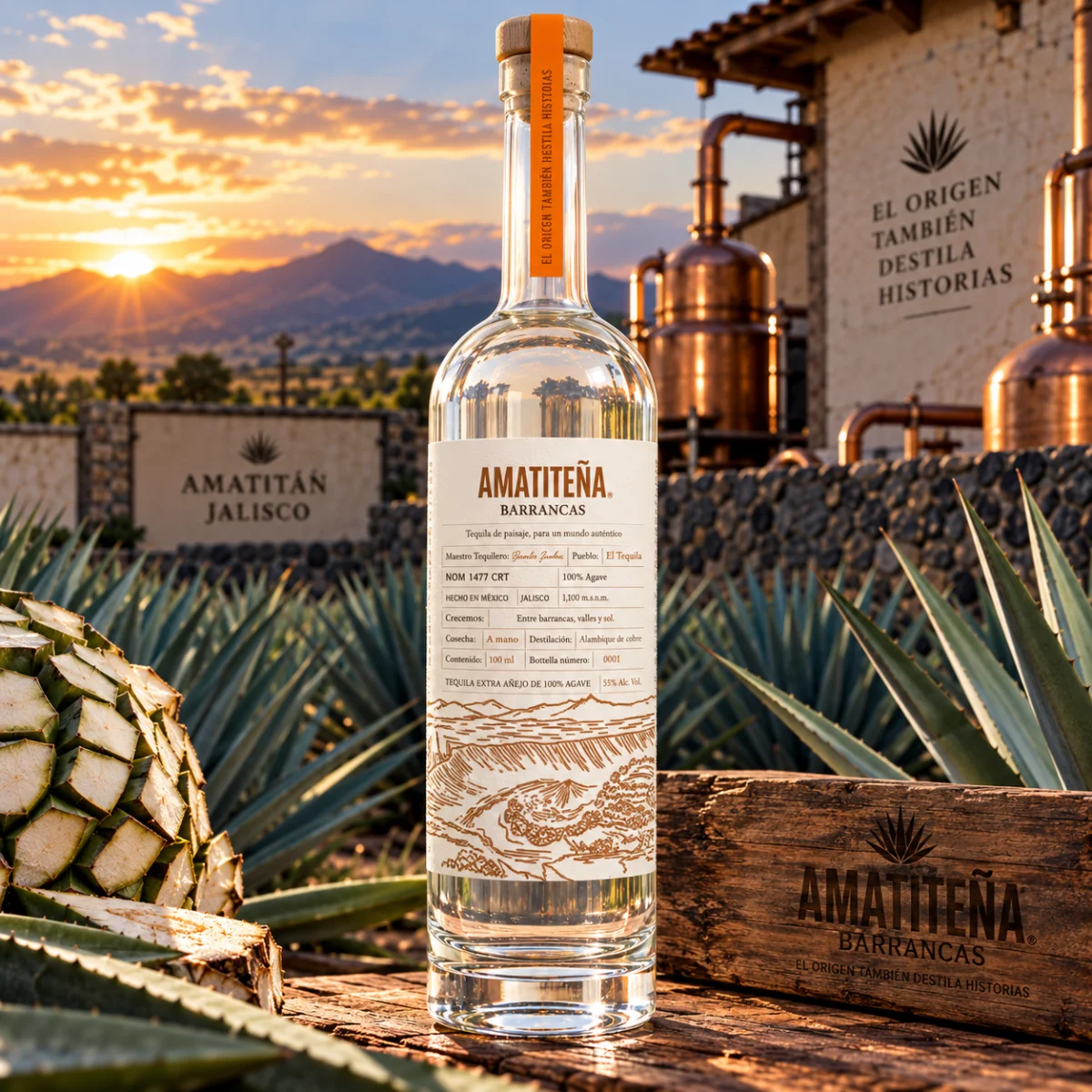 Tequila Blanco Barrancas