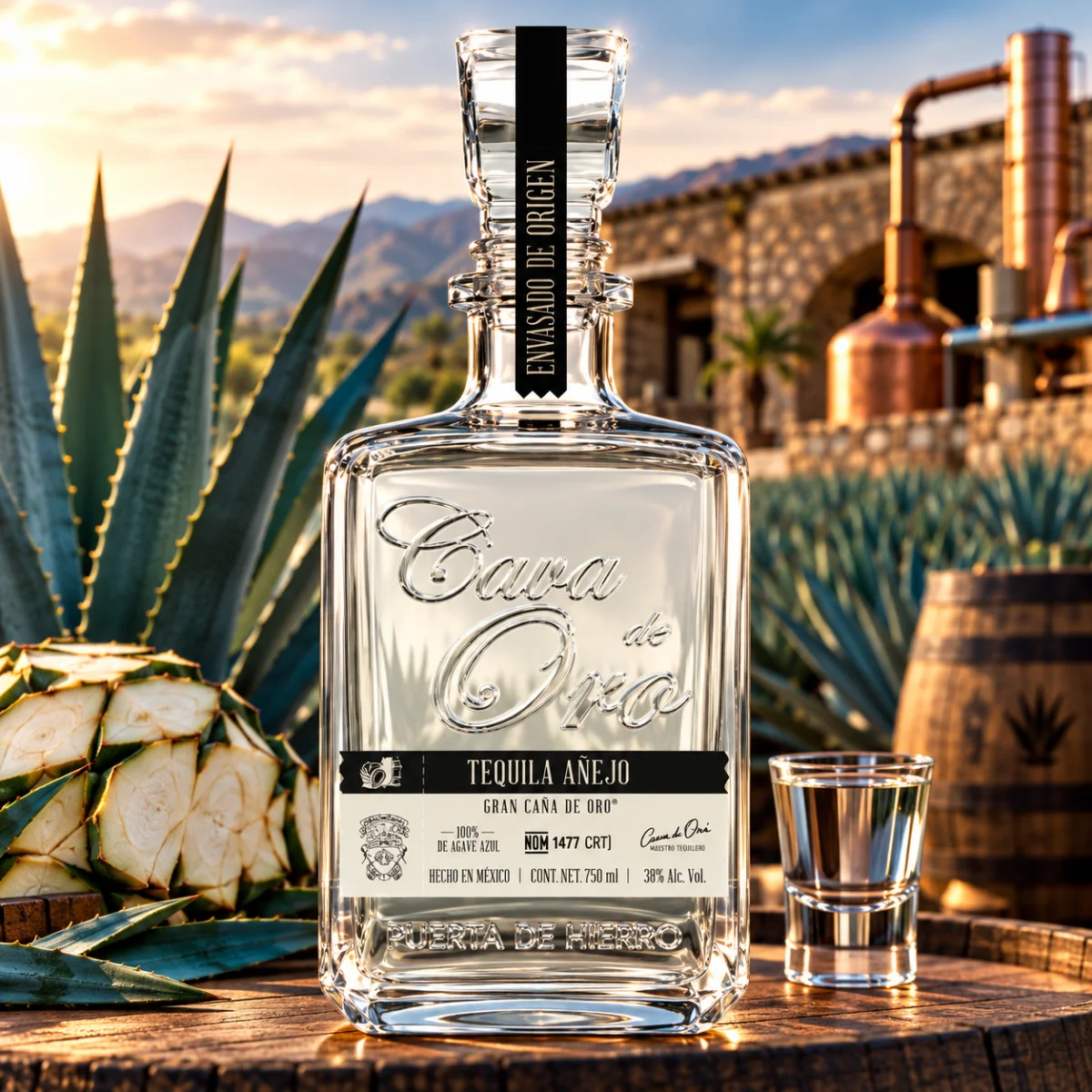 Tequila Añejo Cristalino