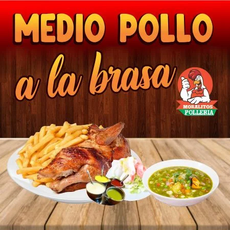 1/2 Pollo a la brasa