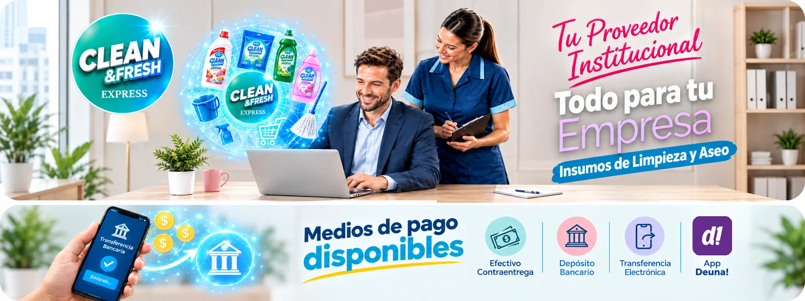 Portada de Clean&Fresh Ec