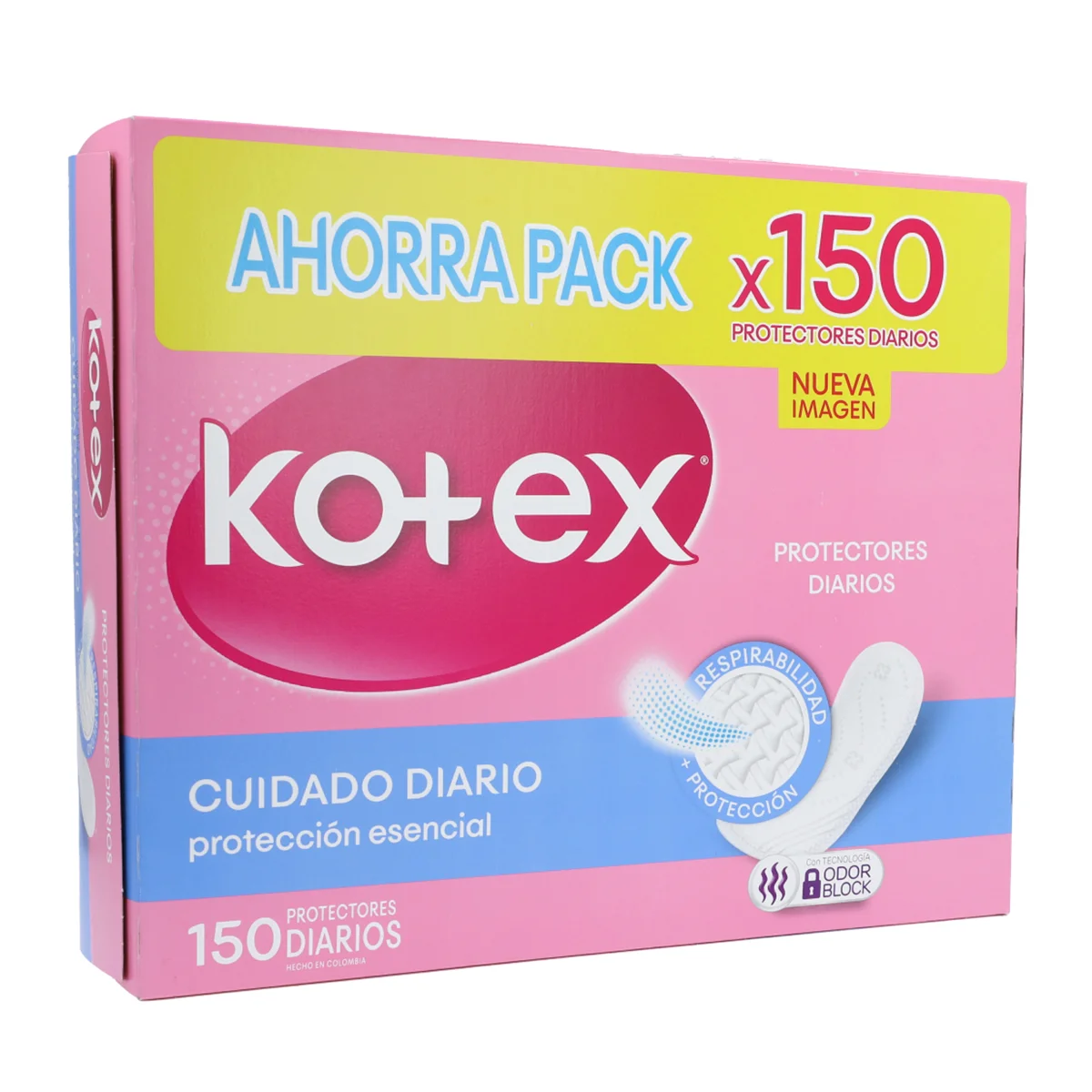 PROTECTORES KOTEX NORMAL X150