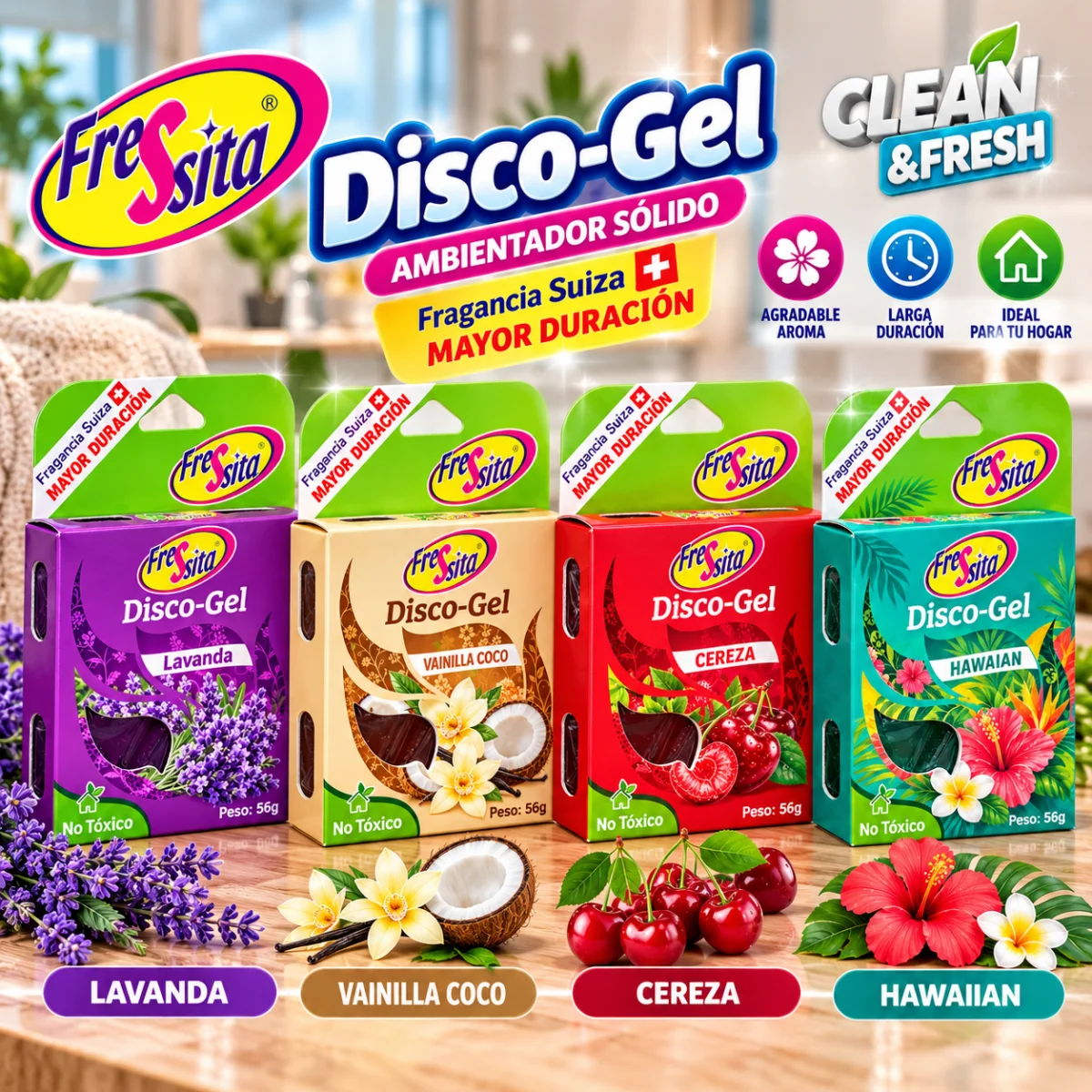 FRESITA AMBIENTAL DISCO GEL