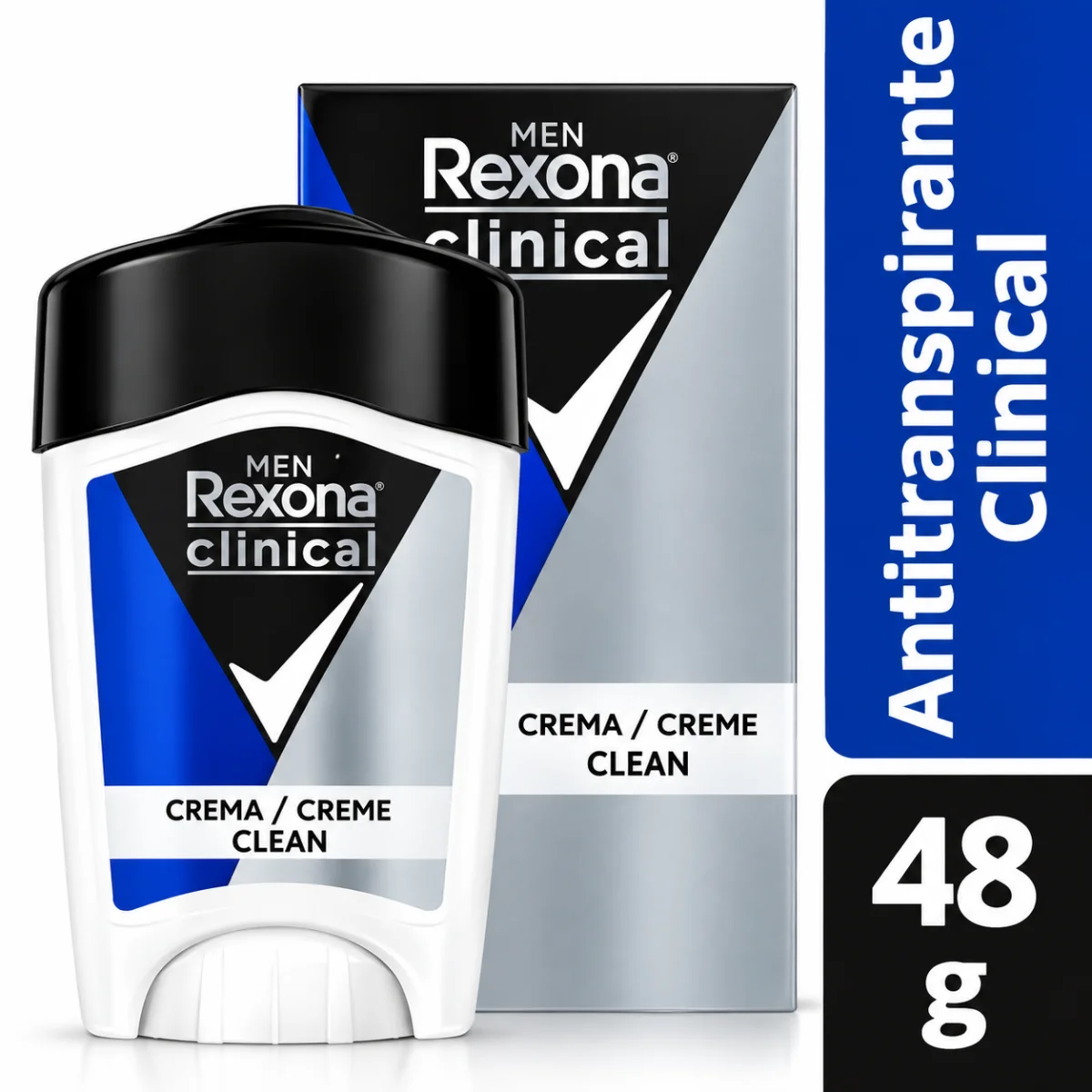DESO. REXONA CLINICAL HOMBRE 48 GR