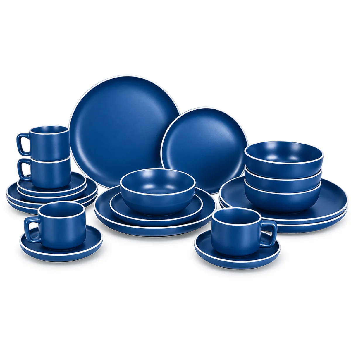 VAJILLA PORCELANA 20 PIEZAS