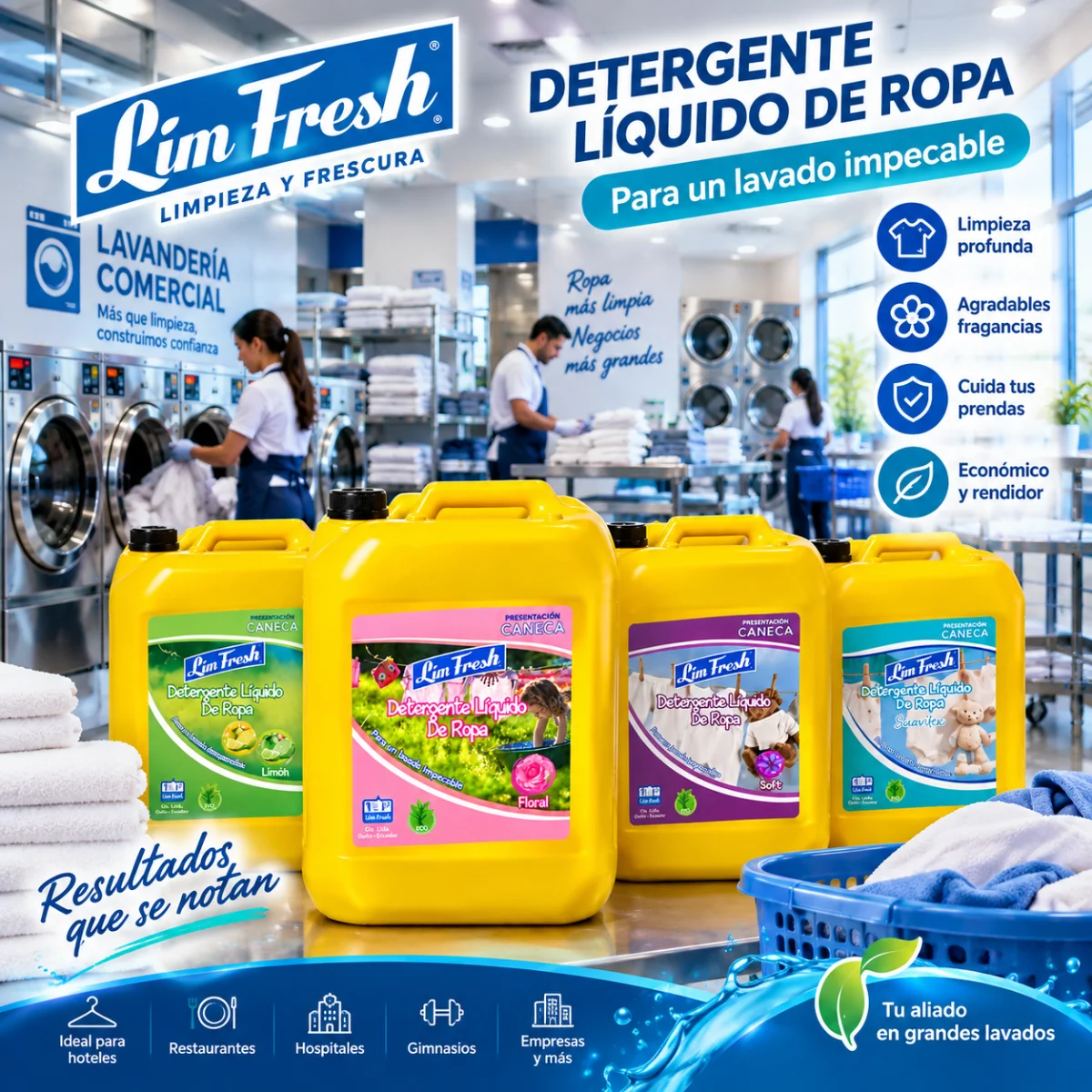DETERGENTE LIQUIDO CANECA 20 Lts