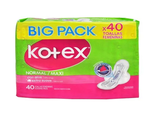 TOALLA HIGIENICA  KOTEX SUPERPACK