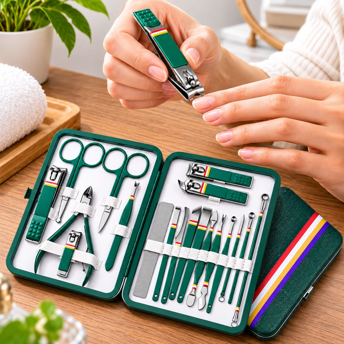 SET CORTAUÑAS COMPLETO ECO
