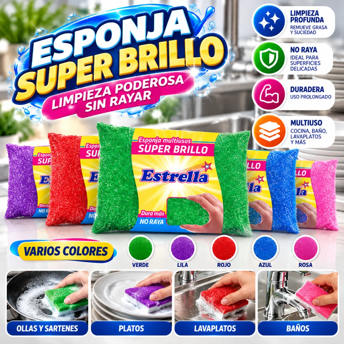 ESPONJA SUPER BRILLO