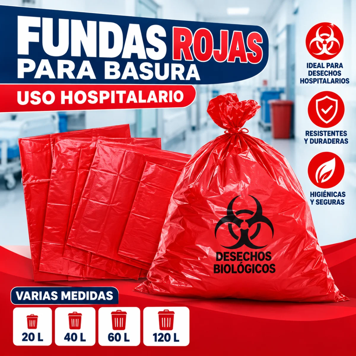 FUNDAS ROJAS