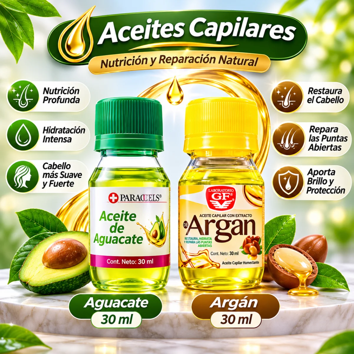 ACEITE CABELLO 30ML