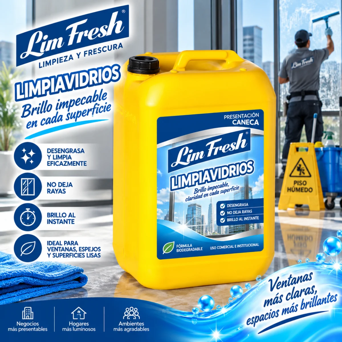 LIMPIA VIDRIOS CANECA