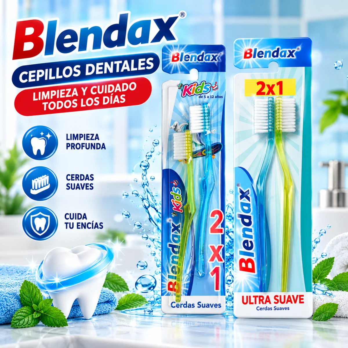 CEPILLOS BLENDAX