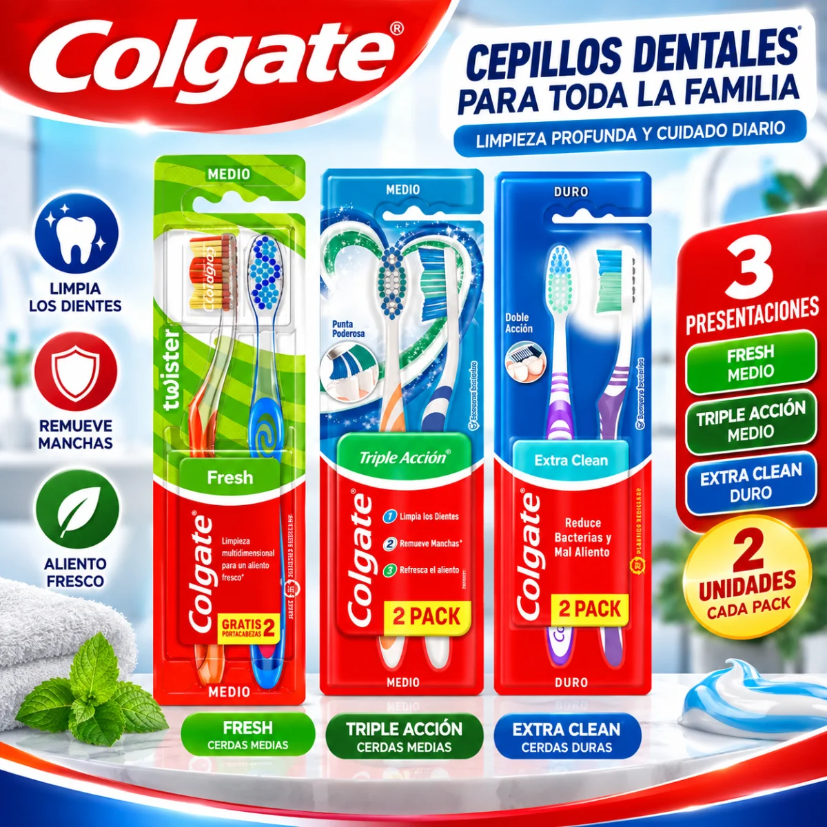 CEPILLO DENTAL COLGATE