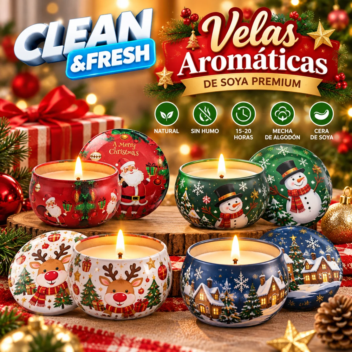 VELA NAVIDENA AROMATICA