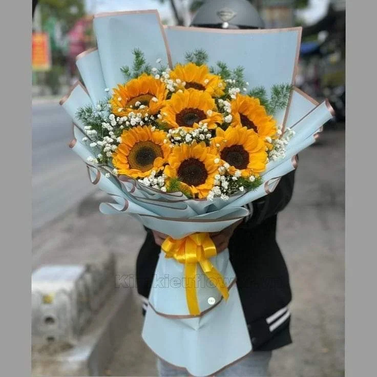 Ramo de 7 girasoles