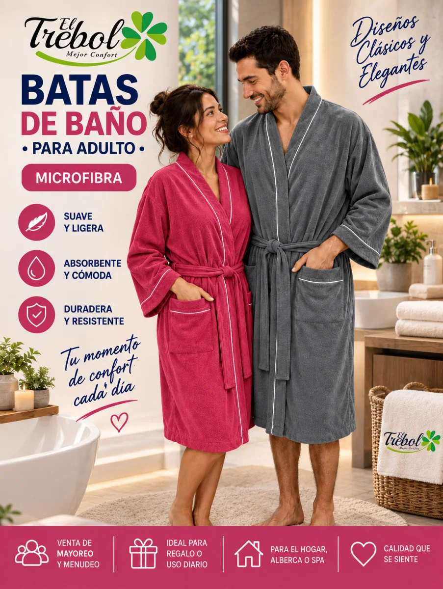 Portada de BATAS DE BAÑO EL TREBOL