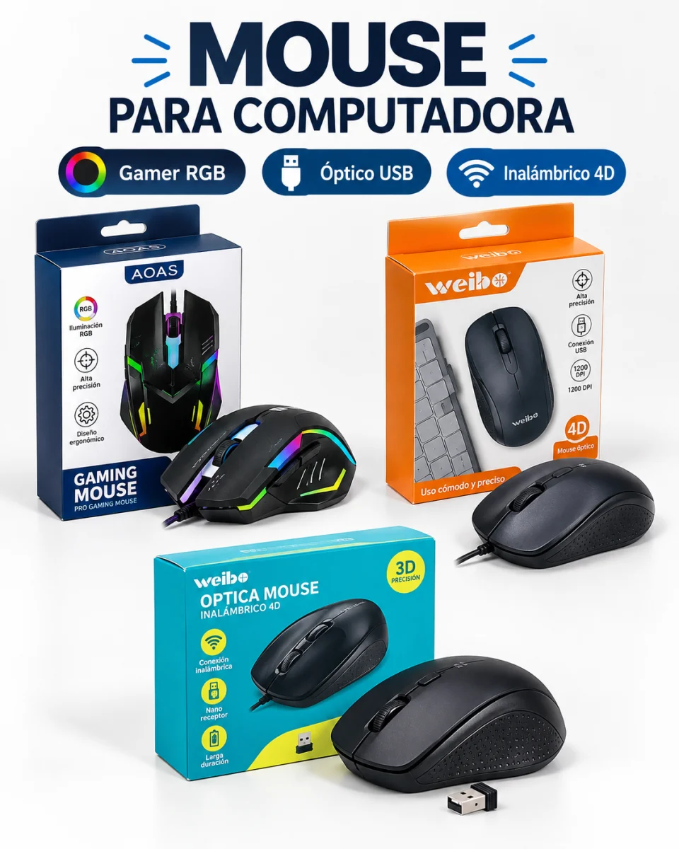 MOUSSE PARA COMPUTADORA
