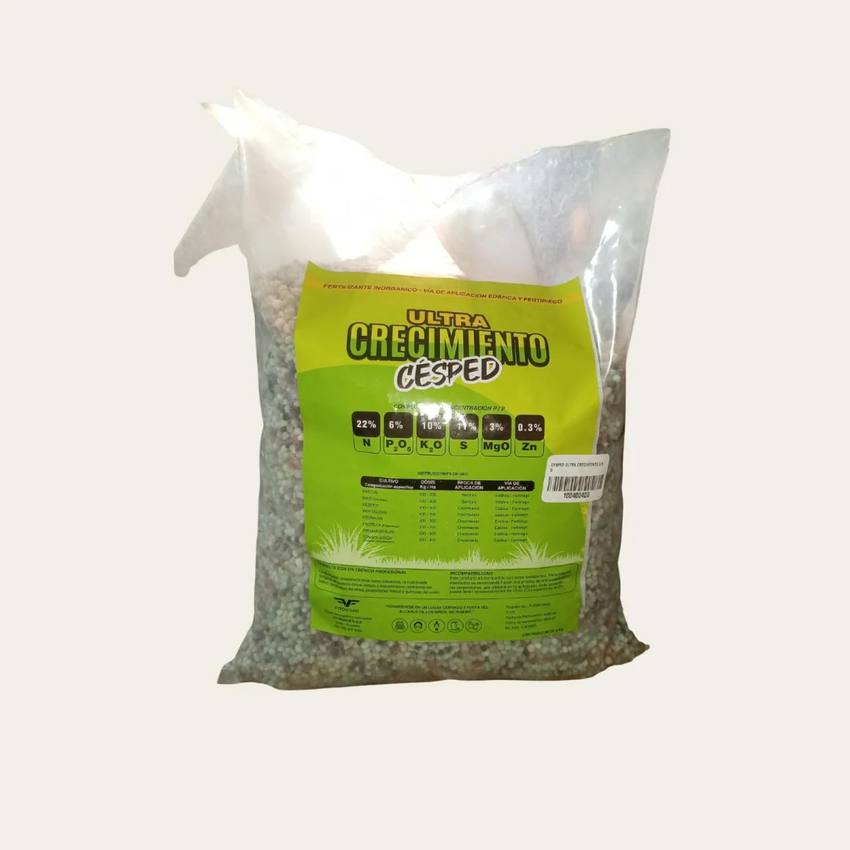 Fertilizante para césped