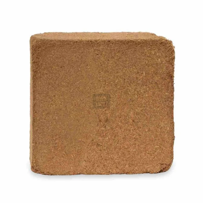 Bloque comprimido de fibra de coco