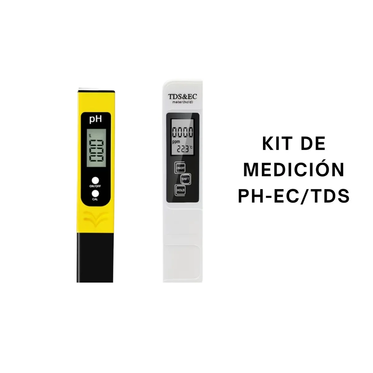 Kit medición parámetros en agua