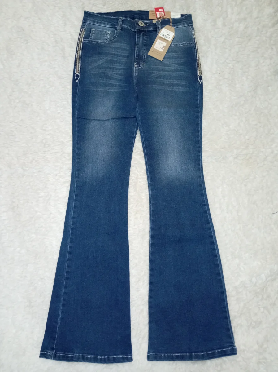 PANTALÓN ALC VAQUERO BORDADO