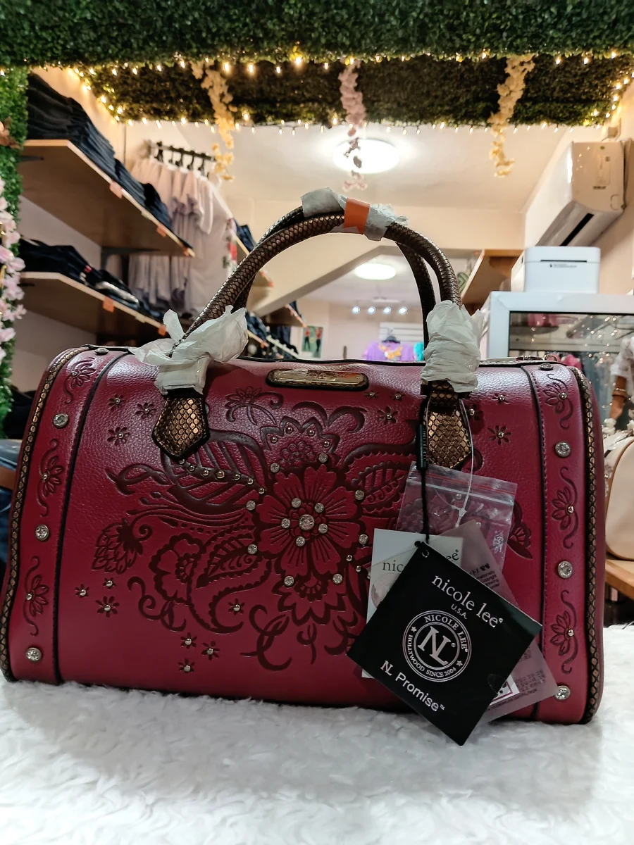 BOLSO NICOLE LEE GUINDA