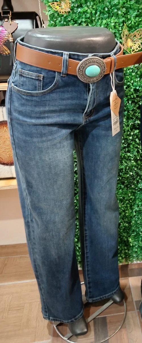 PANTALON PIERNA ANCHA C/CINTO