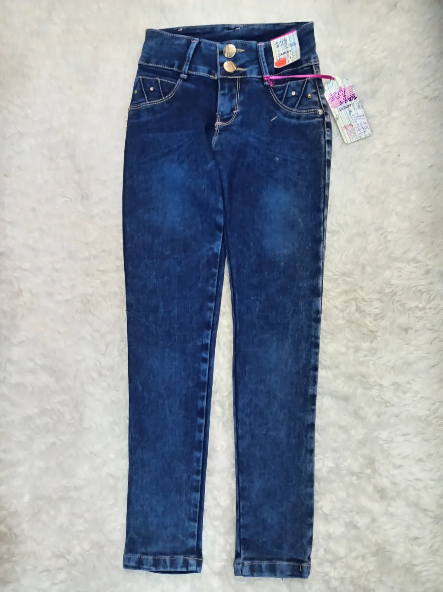 PANTALON NIÑA AZUL