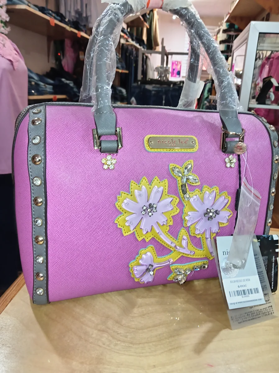BOLSA NICOLE LEE ROSA