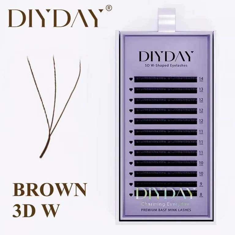 DIYDAY 3D W Brown