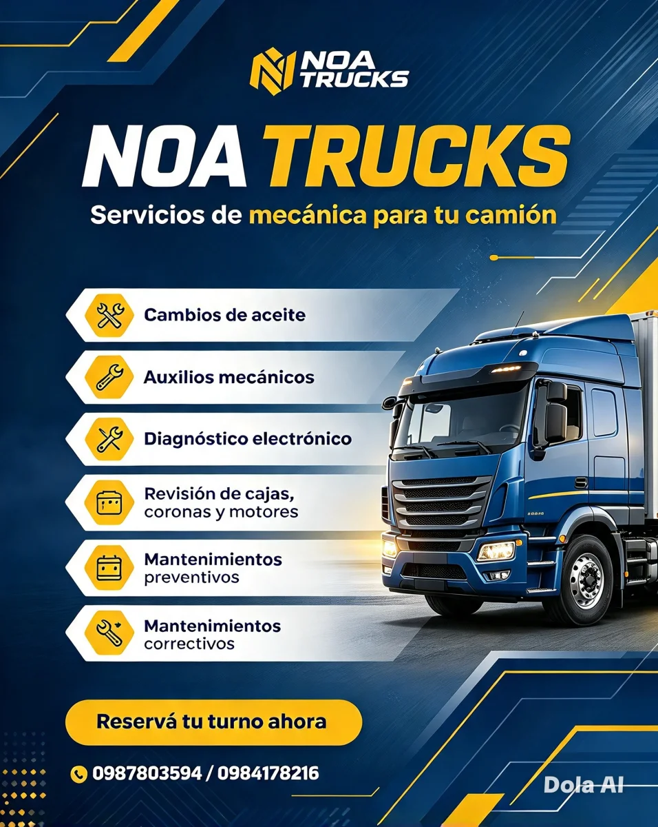 Portada de NOA TRUCKS INGENIERIA AUTOMOTRIZ