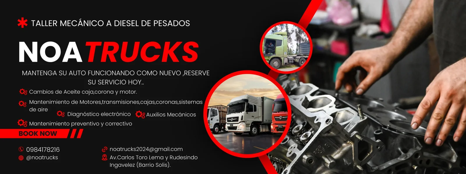 Portada de NOA TRUCKS INGENIERIA AUTOMOTRIZ