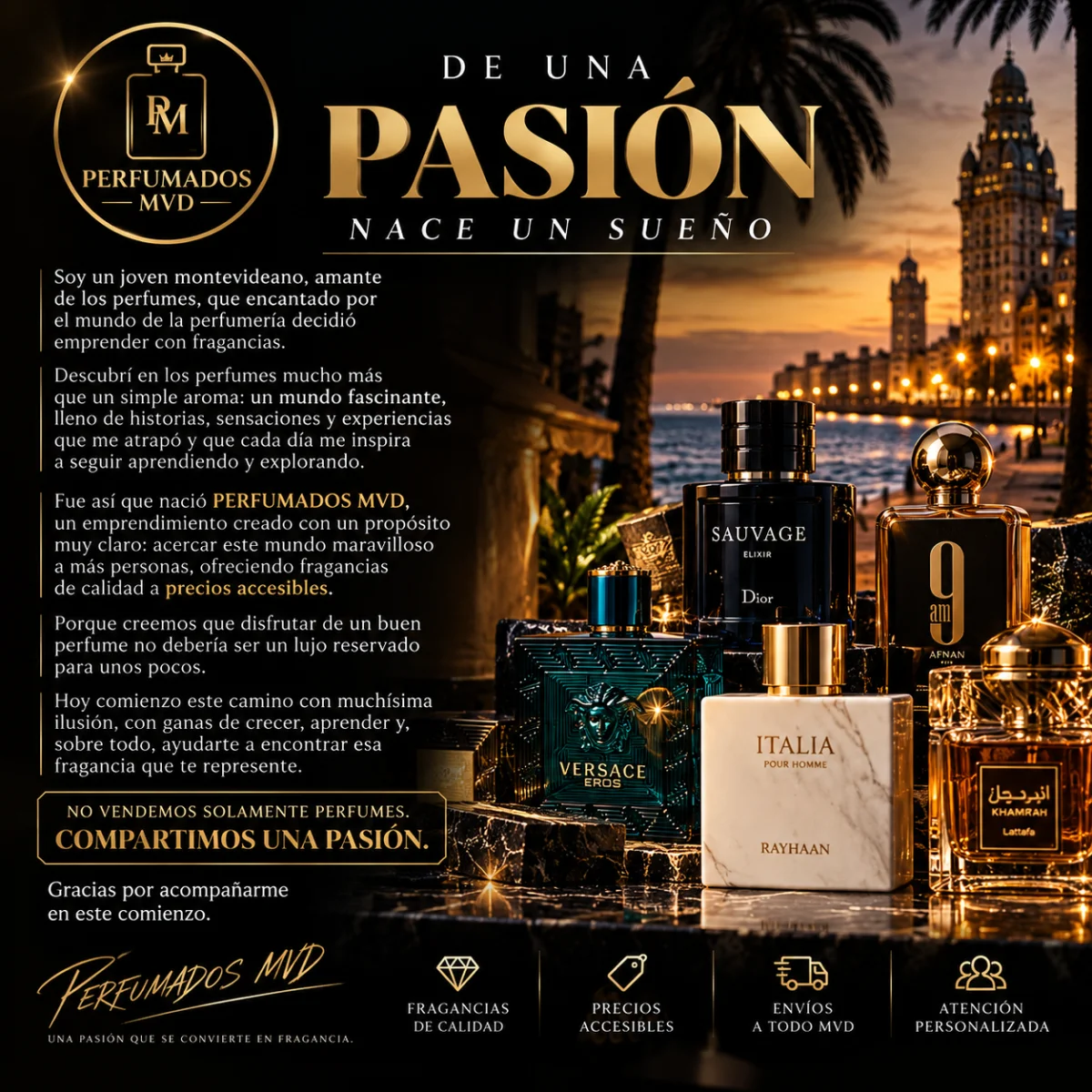 Portada de PerfumadosMVD