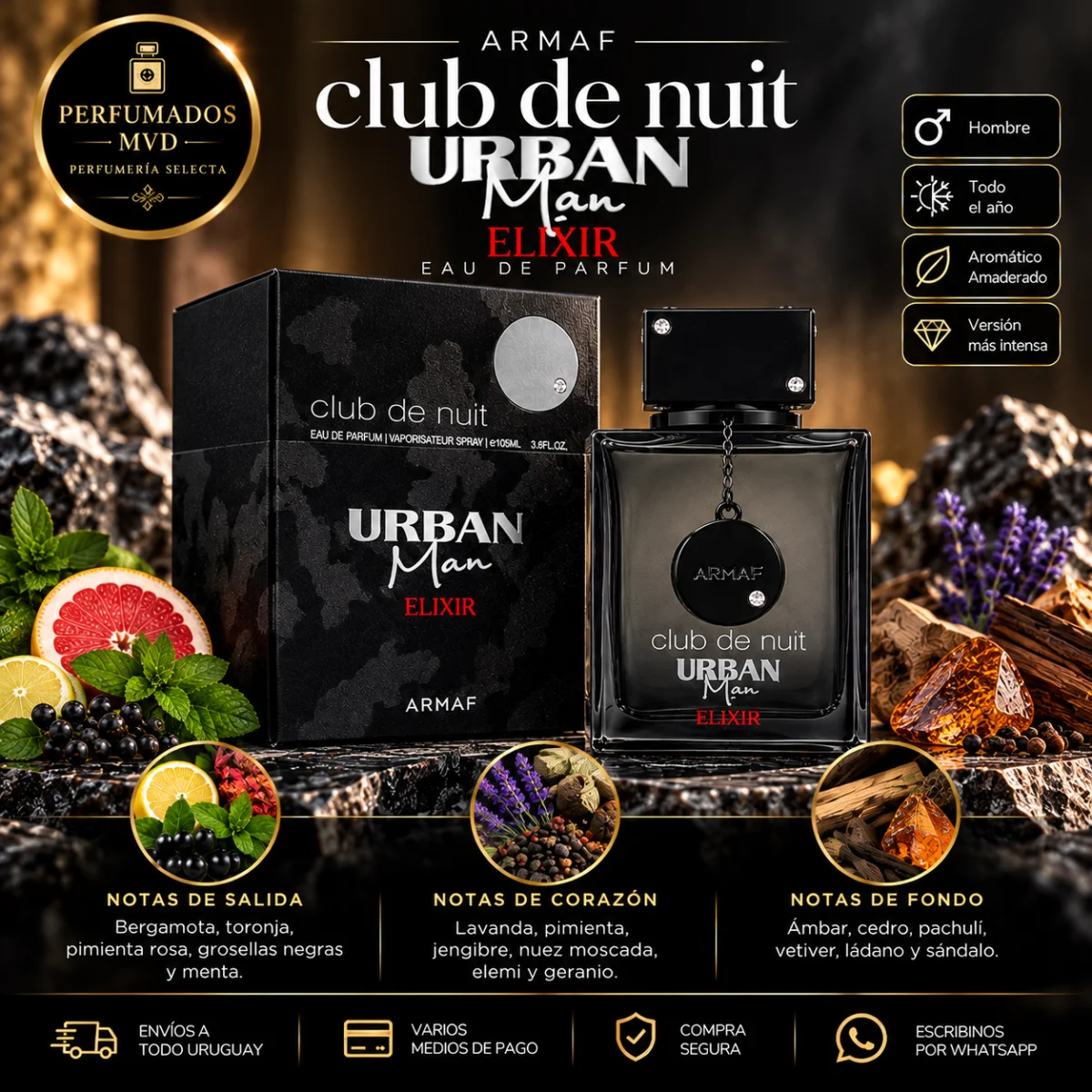 Armaf Club de Nuit Urban Man Elixir EDP 105 ml