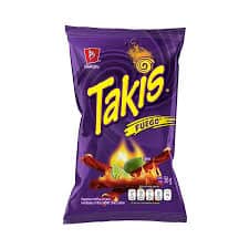 BARCEL TAKIS  FUEGO Botana de Maíz Enchilada