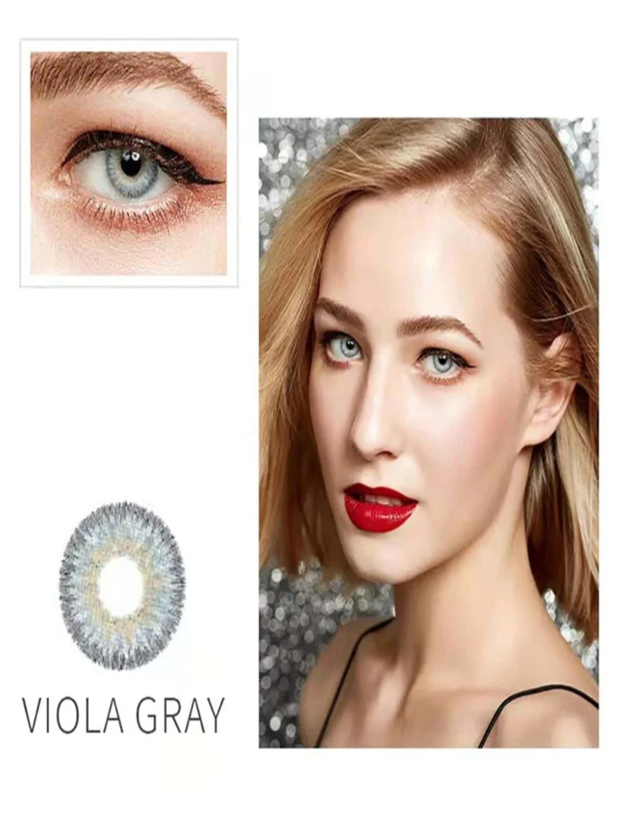 Pupilentes Gray azul