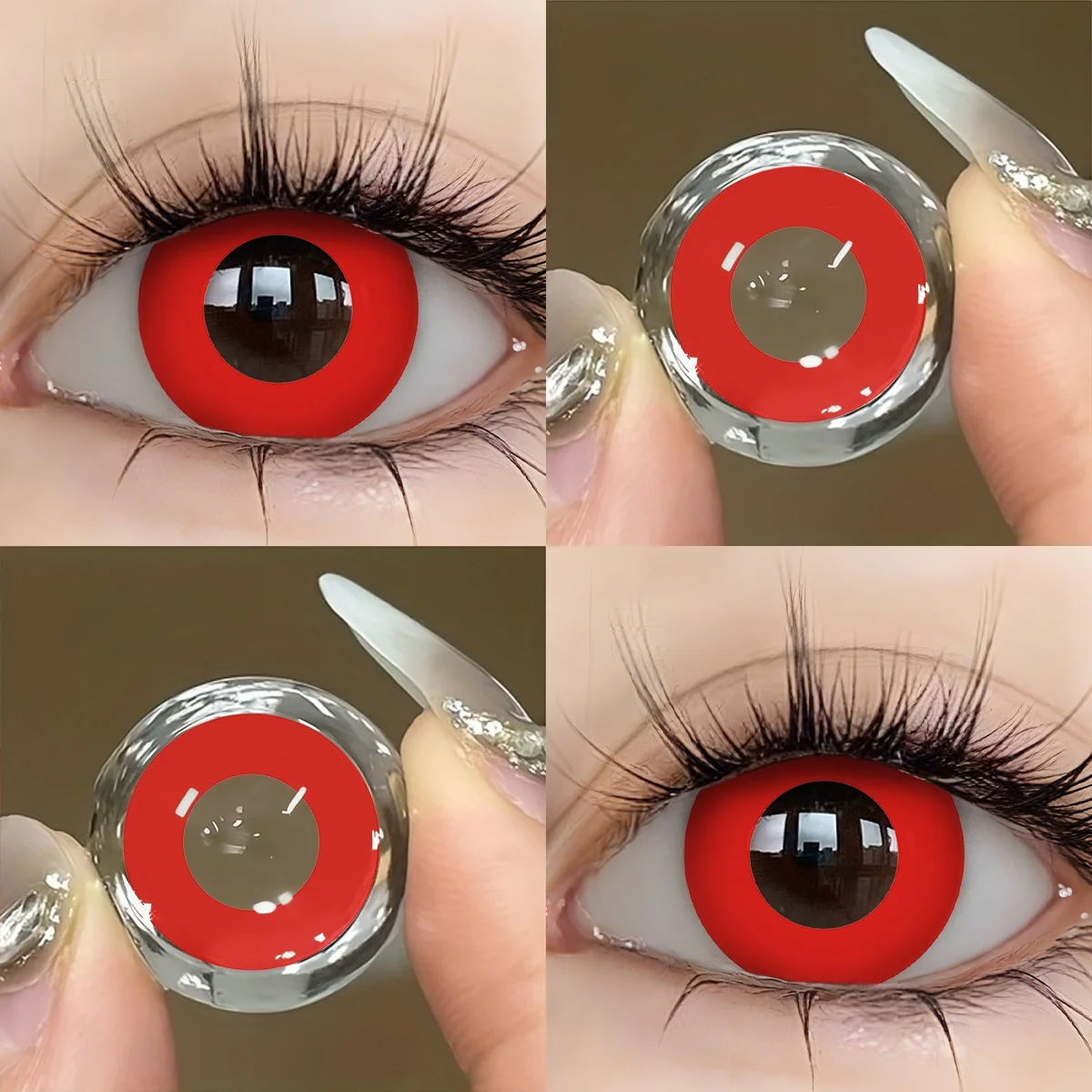 Pupilentes orilla rojita
