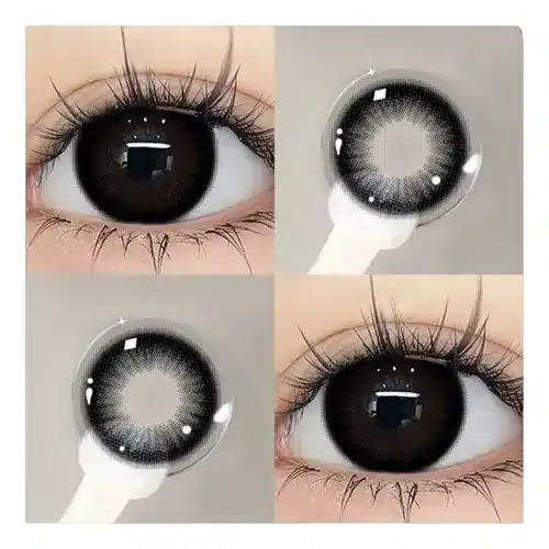 Pupilentes gris con negro