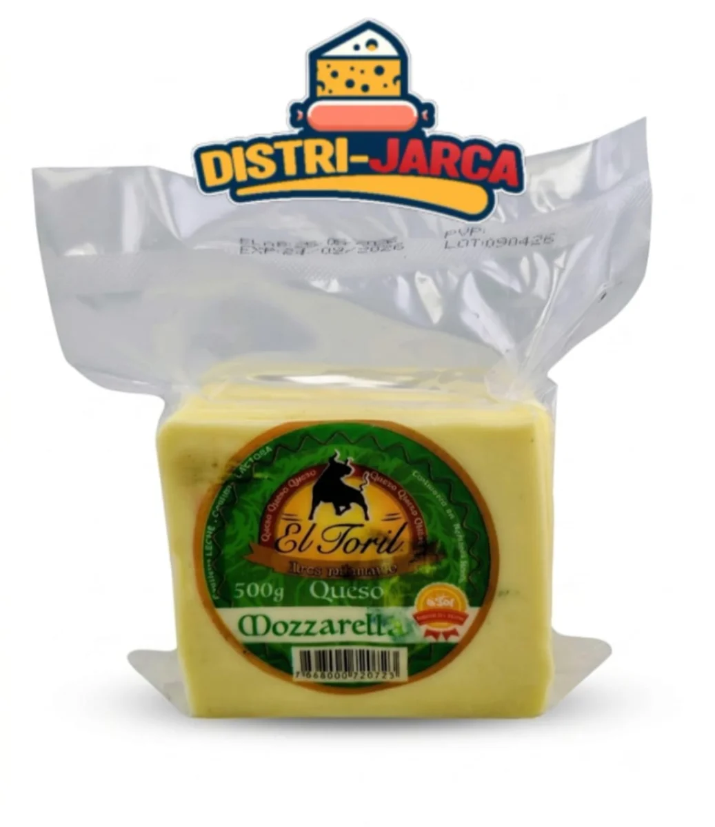 QUESO MOZZARELLA 500 GRAMOS