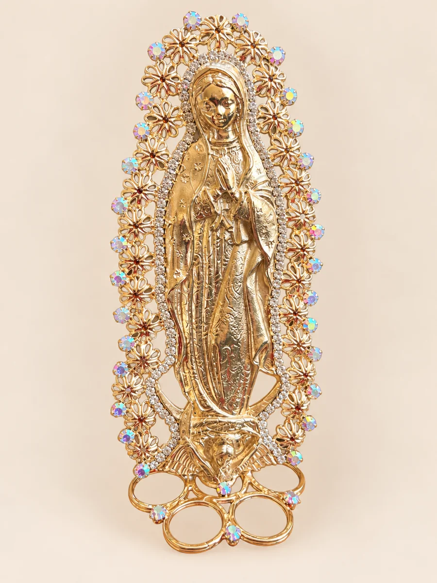 Virgen de Guadalupe Mediana modelo Flor